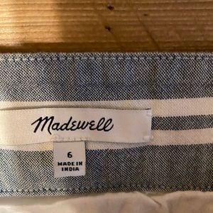 Darling striped madewell midi